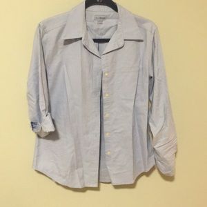 LL Bean button down shirt size small reg